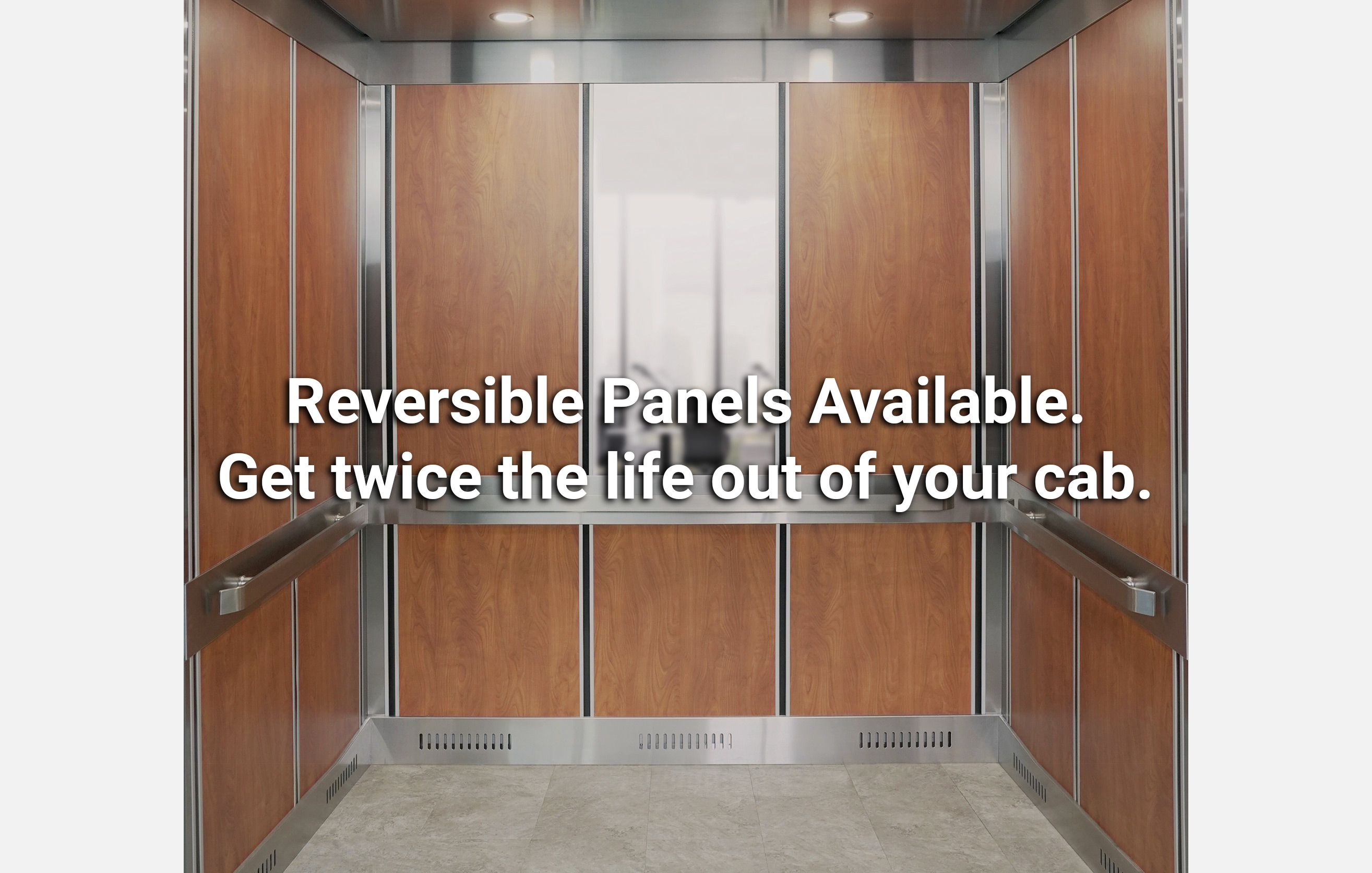 Reversible Panels Available